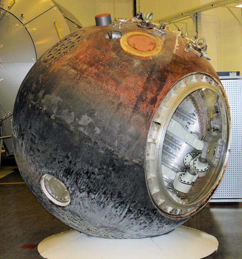 Recovered Foton reentry capsule, same family as FOTON-M3